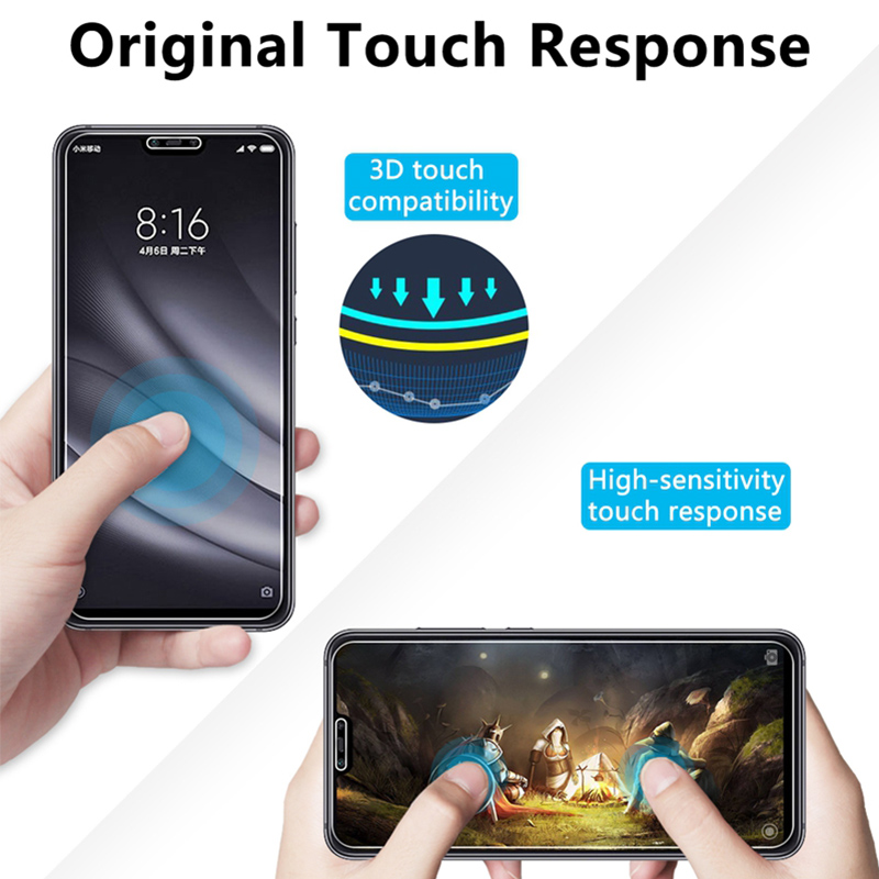 Bakeey-Anti-Explosion-Tempered-Glass-Screen-Protector-For-Xiaomi-Mi-8-Lite-Non-original-1397507-3